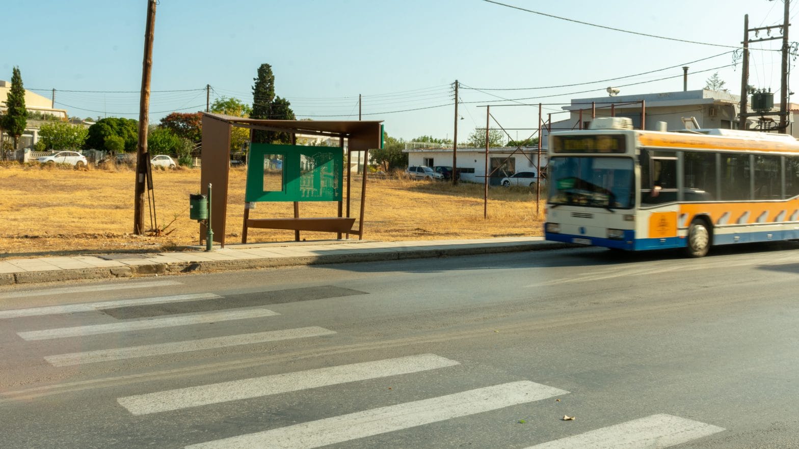 Parada de autobus en N. Hili Alexandroupolis