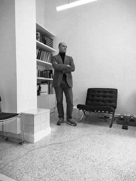 El ingeniero Orfeas Giannakidis en su despacho.